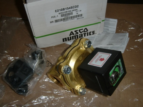 ASCO SC E210B54 24V DC 2/2-Wege-Magnetventil Rp 1" NC DN25